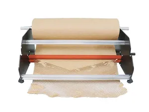 Stolný odvíjač plástového papiera DSB HC10 – manuálne baliace zariadenie, honeycomb papier